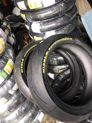 สุดยอดยาง ราคาสุดพิเศษ  Pirelli supercorsa v.1 (ตะเกียบหัก)