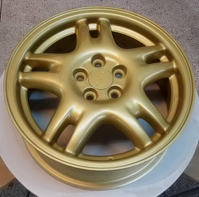แม็กแท้ SUBARU impressa แท้ ขอบ16&quot; x 6.5&quot;ET 38 made in USA 5รู100 ไม่แพง 4วง 6000 บาท