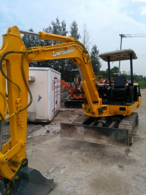 จัดส่งเรียบร้อย ขอบคุณลูกค้าจาก จ.เพชรบูรณ์ รถแบคโฮ MITSUBISHI MM35 พร้อมหัวกระแทก รถเก่านอกนำเข้า ยังไม่เคยใช้งานในไทย เครื่องดี ปั๊มแรง ขายพร้อมหัวกระแทก พร้อมใช้งาน มีเอกสารใบอินวอยซ์