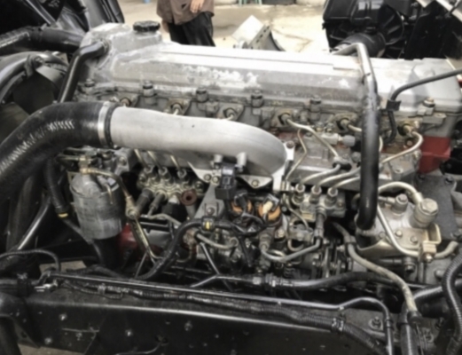 HINO FD3J เครื่อง JO8C 220 แรงม้า หัวมีแค็บ กระบะเหล็กต่อใหม่ ยาว 6.10 เมตร รถสวยพร้อมใช้งาน ติดต่อ 090-9919333,087-0969823
