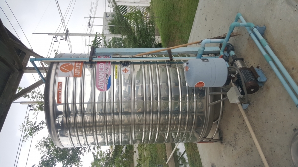 ขายถังสเตนเลส3000ลิตรพร้อมปั๊มกรุนฟอร์สH27เมตรMaxH44เมตรชุดละ15,000บาทมึ3ชุด ขายถังสเตนเลส3000ลิตรพร้อมปั๊มกรุนฟอร์สH27เมตรMaxH44เมตรชุดละ15,000บาทมึ3ชุด