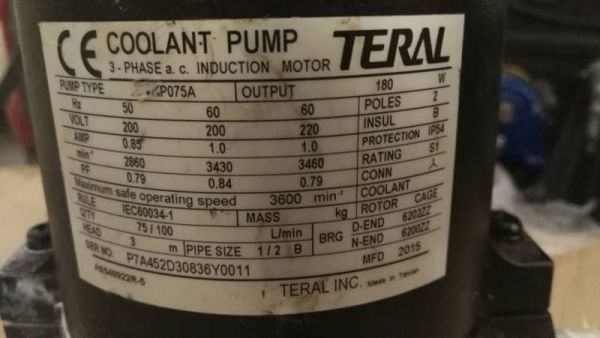 1,500 บ.ส่งถึงบ้านฟรีโทร 083-2000058 LINE ID: line832923 COOLANT PUMP ยี่ห้อ TERAL มาจากญี่ปุ่น แบบแ