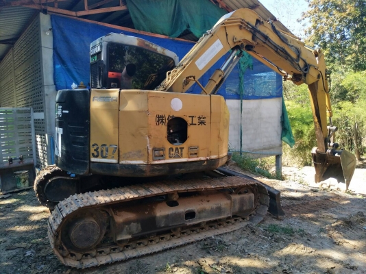 ขายด่วนรถแบคโฮCAT=307=SR.รถนำเขามีเล่มทะเบืยนรถสวยมาก