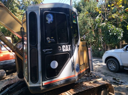 ขายด่วนรถแบคโฮCAT=307=SR.รถนำเขามีเล่มทะเบืยนรถสวยมาก