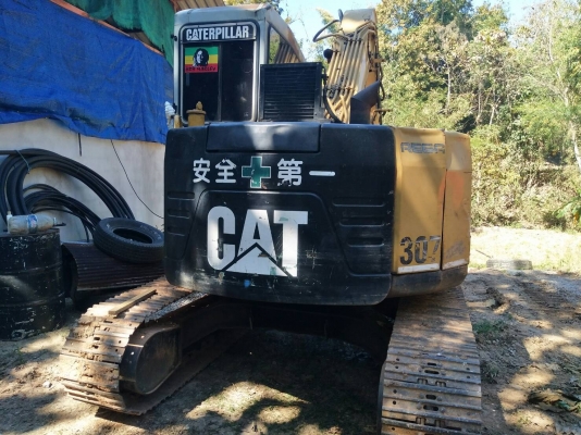 ขายด่วนรถแบคโฮCAT=307=SR.รถนำเขามีเล่มทะเบืยนรถสวยมาก