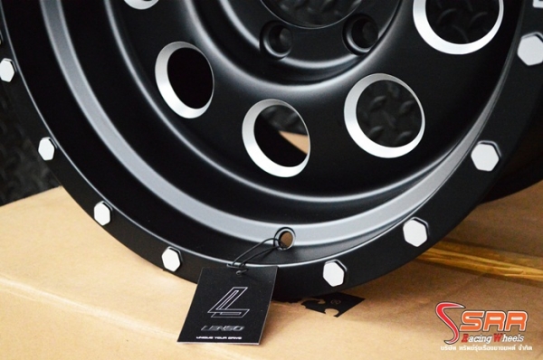 ล้อแม็กซ์ LENSO MAX6 ขอบ16 สีดำด้าน ราคาวงละ 4,500 บาท