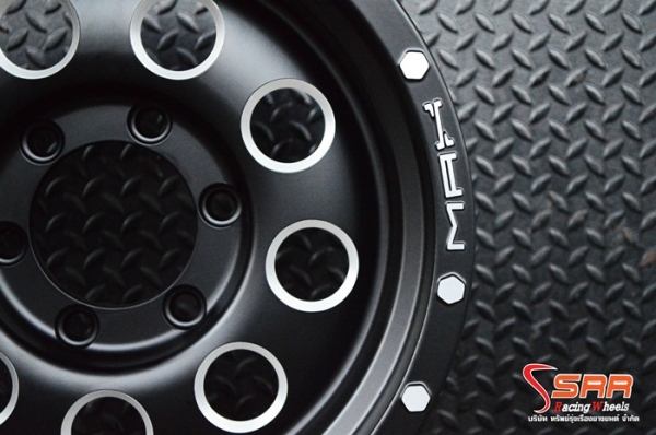 ล้อแม็กซ์ LENSO MAX6 ขอบ16 สีดำด้าน ราคาวงละ 4,500 บาท