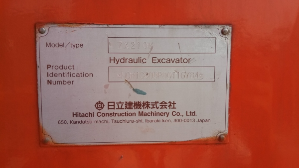 HITACHI ZX210K
