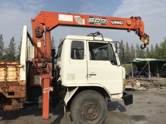 เครนยี่ห้อ UNIC เครน 5 ตัน 5 ปลอก