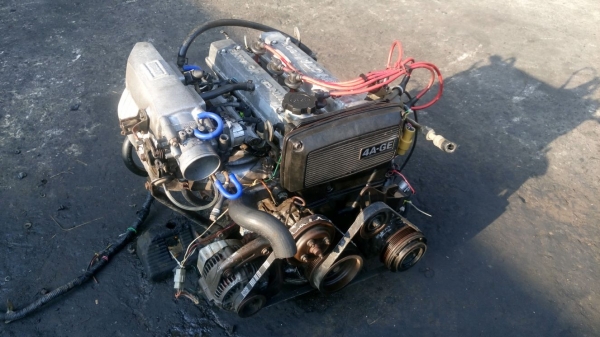 ขายเครื่องยนต์ TOYOTA 4AG ขับหลัง