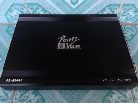 แอมป์คลาสเอบี4ch Power Blue มือสองสภาพดี เดืมๆ ใช้งานปกติ เสียงดีมากแรงพอตัว ขับกลางแหลม4-6ดอกได้ ขาย 1650 บาท สนใจ0892425454 อยู่สระบุรี