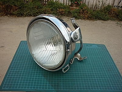 ชุดไฟหน้า YAMAHA แท้ กระโหลกเหล็ก เลนกว้าง 7นิ้ว