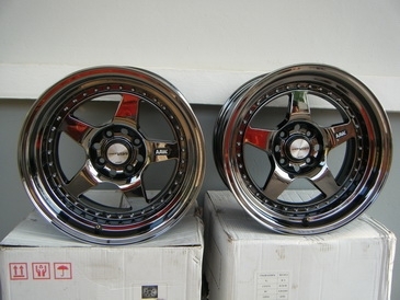 ขายล้อแม็ก AAW work emotion cr 01ขอบ 15 4รู100/114 พร้อมยาง ถูกๆๆ