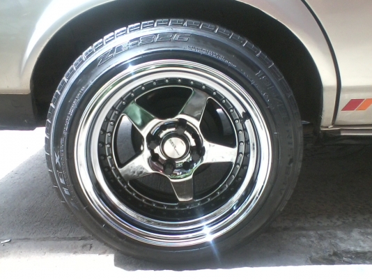 ขายล้อแม็ก AAW work emotion cr 01ขอบ 15 4รู100/114 พร้อมยาง ถูกๆๆ