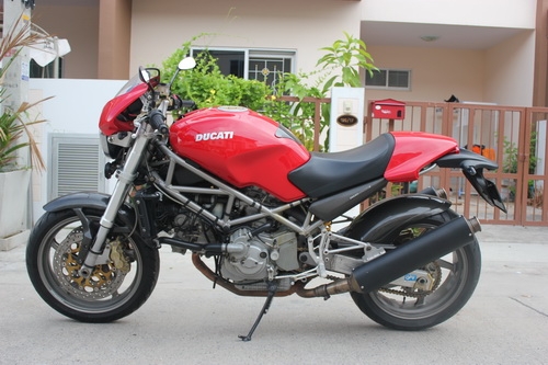 ขายด่วน DUCATI S4 ปี2002 หัวฉีด กุญแจชิบ อินวอยล์พร้อมสรรพสามิต
