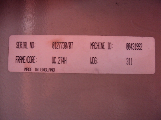 ขายเครื่องปั่นไฟ 200 KVA