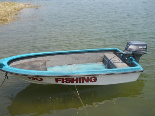 เรือไฟเบอร์พิมพ์นิยม ขนาด10 ฟุต ชั้นครึ่ง