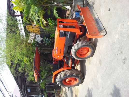 ขายรถ kubota 4508 รถสวยเครื่องแน่น เกียร์ดี มีใบดันหน้า จาน5 จาน3