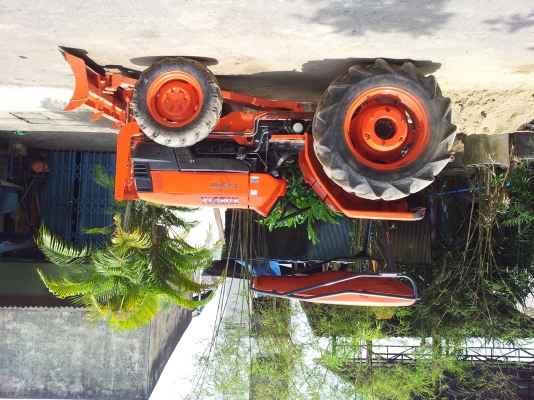 ขายรถ kubota 4508 รถสวยเครื่องแน่น เกียร์ดี มีใบดันหน้า จาน5 จาน3