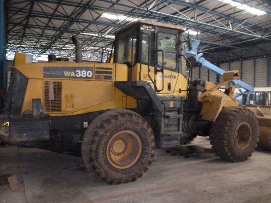 WA380-5 # 60453 ปี 2004 : รถตักกลับจากงานเช่า: โทร.กุ้ง:TOS:081-3062283