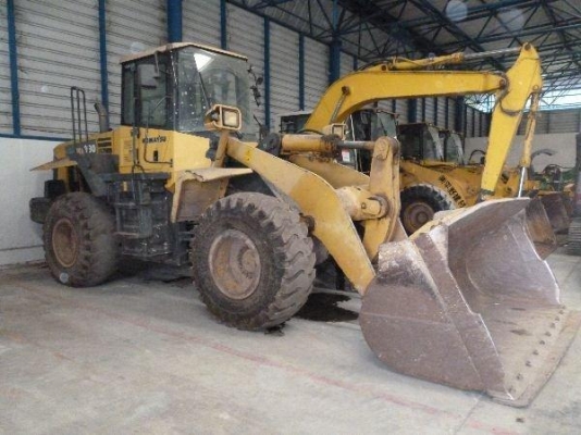 WA380-5 # 60453 ปี 2004 : รถตักกลับจากงานเช่า: โทร.กุ้ง:TOS:081-3062283