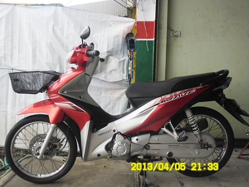 เวฟ110iสตาร์ทมือปี52รถบ้านเดิมๆเครื่องแน่นๆภาษีไม่ขาด