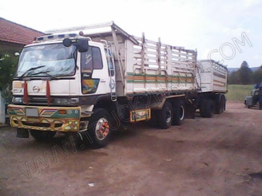 รถบรรทุก พ่วงแม่-ลูก ยี่ห้อ HINO รุ่น 2K
