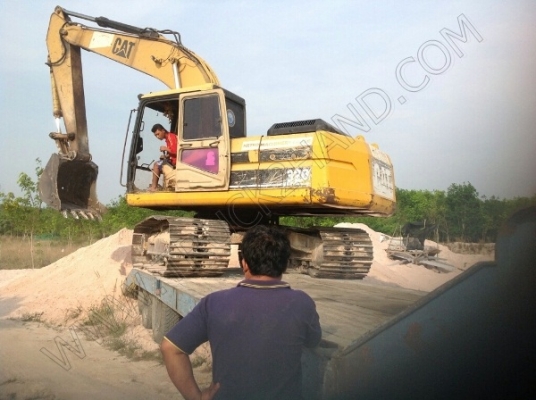 รถแบคโฮ ยี่ห้อ CAT รุ่น 320 รถแบคโฮ ยี่ห้อ CAT รุ่น 320