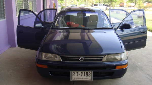 ขาย toyota corora เครื่อง1600cc ไฟฟ้าทั้งคัน ราคา 139000บาท