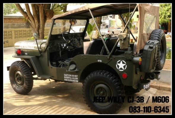 Jeep Willys M606 พวงมาลัยซ้าย นำเข้าจาก U.S.A 1960