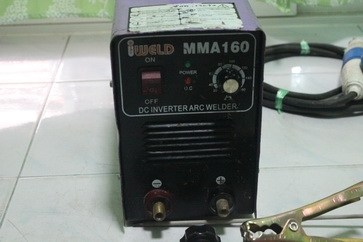 ตู้เชื่อมระบบอินเวอร์เตอร์ยี่ห้อ iweld รุ่นmma160 สภาพพร้อมใช้งานครับ