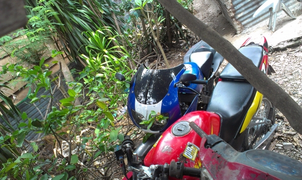 ขาย  NSR 150 ทำตูดมดแล้ว ทะเบียนเต็ม ไม่มีชุดโอน 7500 บาท