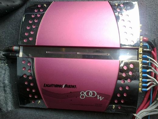 ขายแอมป์ 4ch lightning audio