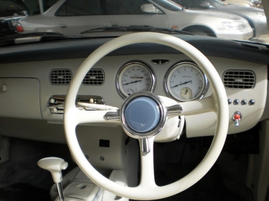 Nissan figaro สภาพสวยสุด สีเดิม พร้อมขับ Nissan figaro สภาพสวยสุด สีเดิม พร้อมขับ