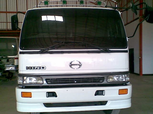 ขาย6ล้อฮีโน่ FF หัวสมอเงิน เครื่อง HO7D ติดเครนมือสองจากญี่ปุ่น ยี่ห้อยูนิค  360 วีเทอร์โบ 4 ปลอก