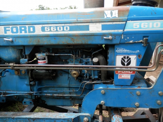 รถไถนาFORD 6600 เสื้อเรียบ ปั้มแบน ผาน7+ดันหน้า รถไถนาFORD 6600 เสื้อเรียบ ปั้มแบน ผาน7+ดันหน้า
