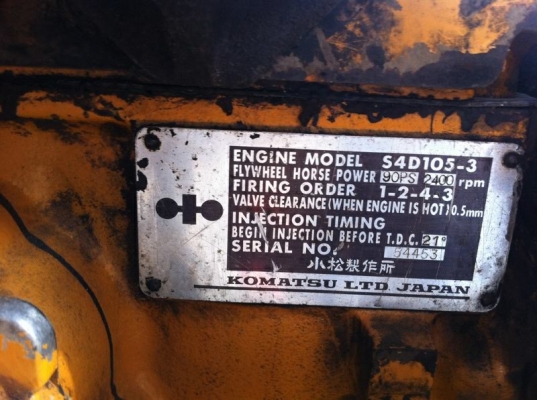 ขายเครื่อง KOMUTSU สำหรับ PC100-2