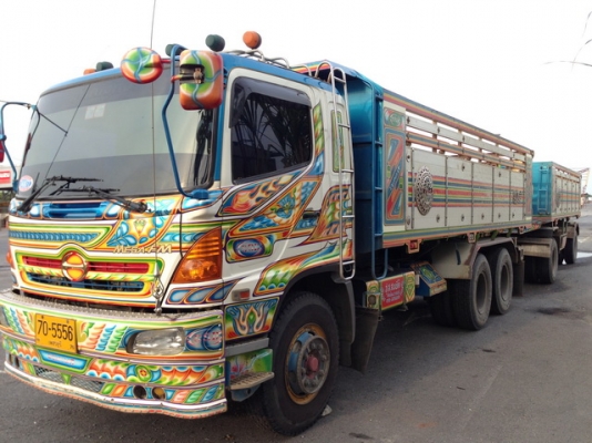 ดั้มพ์แม่-ลูก HINO MEGA 260 เช็คศูนย์ตลอด