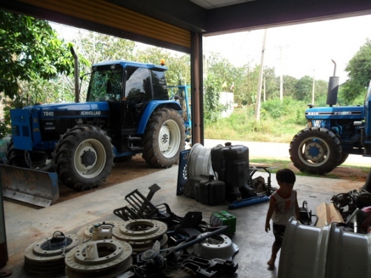 ยกเลิกการขาย รถไถฟอร์ด7840 NEW HOLLAND