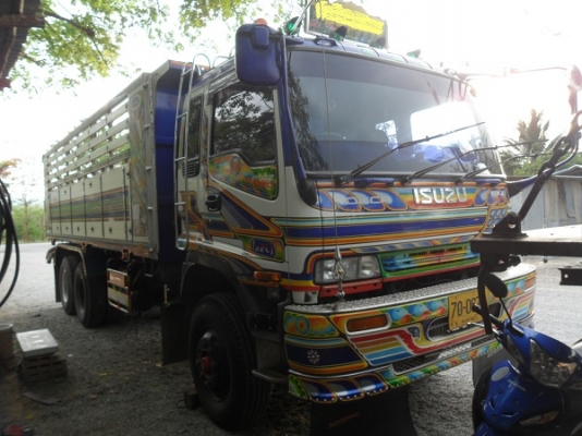 ขาย รถ10ล้อดั้มอีซูซุ260 หัวจิก้านอก ดั้ม2เพลา รถสวยพร้อมใช้งาน