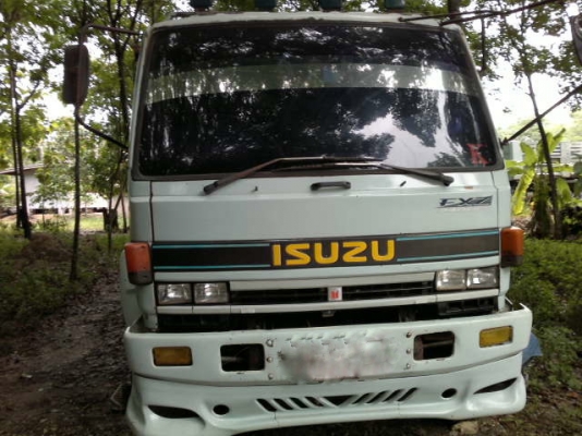 รถอิซูซุ 10 ล้อดั๊ม 240 แรงม้า ปี 36  ( ขาวทำฟ้า ) สนใจติต่อ 081 - 6079515