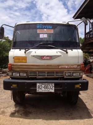 HINO FM227 LDขายรถบรรทุกพ่วงดั้มพ์ แม่+ลูก สภาพพร้อมใช้งาน