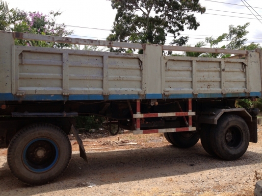 HINO FM227 LDขายรถบรรทุกพ่วงดั้มพ์ แม่+ลูก สภาพพร้อมใช้งาน