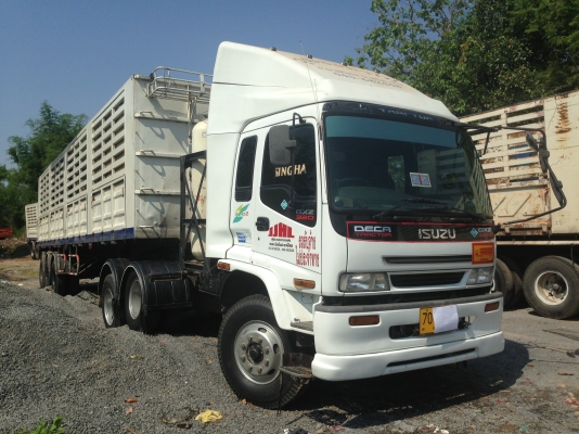 ขาย หัวลาก isuzu deca 320 สองเพลา ngv100\%หรือน้ำมัน