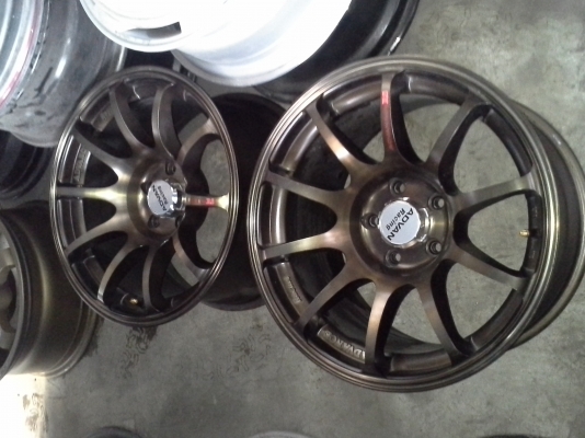 ขายล้อADVAN RSขอบ17  กว้างหน้า9หลัง10 มือ2 ถูกๆ 13000.-