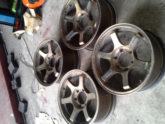 ขายTE37ขอบ17 กว้าง7.5 มือ2 ถูกๆ 12000.-