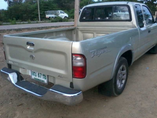 ขาย tiger cab 3000cc  เกียรออโต้  แอรแบ็ค  เพาเว่อ กระจกไฟฟ้า  ตัวท็อปสุด