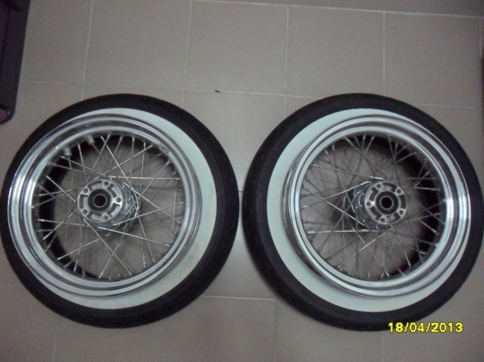 ล้มโปรเจ็คครับ ล้อ+ยางฮาร์เล่ย์