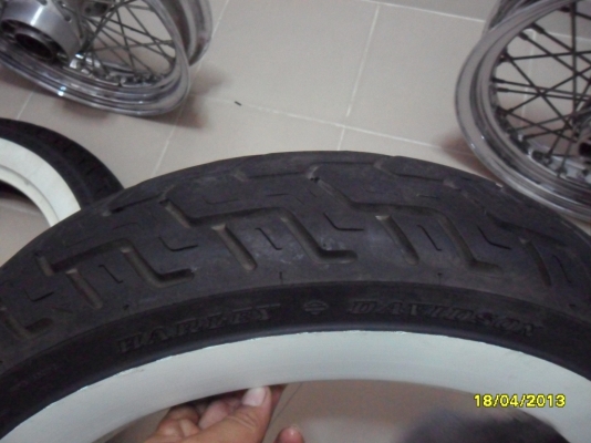 ล้มโปรเจ็คครับ ล้อ+ยางฮาร์เล่ย์