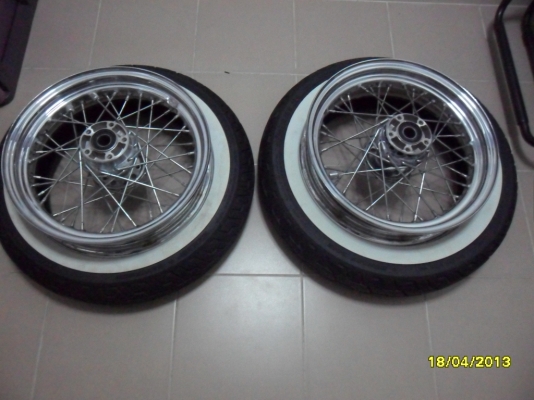 ล้มโปรเจ็คครับ ล้อ+ยางฮาร์เล่ย์